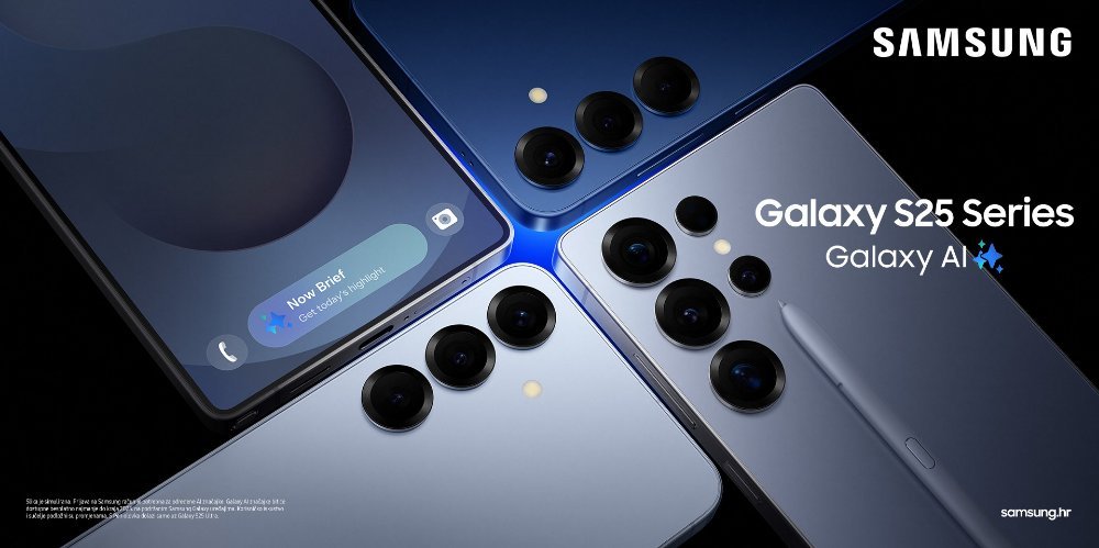 Prikažite detalje za Serija Galaxy S25 je prispela.