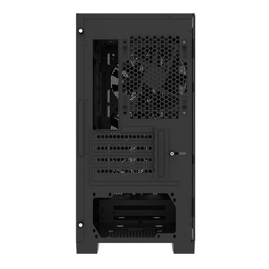 Ohišje MONTECH Air 100 ARGB, prozor, RGB, mATX, črno