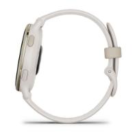 Pametni sat GARMIN Vivoactive 5, senzor otkucaja, GPS, zlatni/bijeli remen