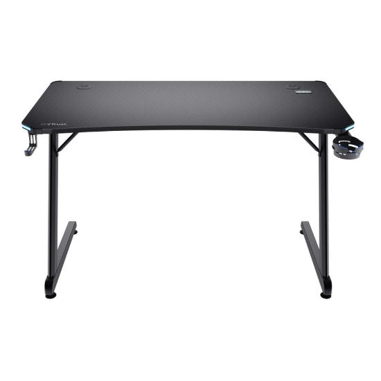 Gaming miza TRUST GXT 709 Luminus, RGB, črni