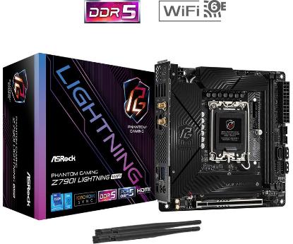Matična plošća ASROCK Z790I Lightning WiFi, Intel Z790, DDR5, miniITX, s. LGA1700