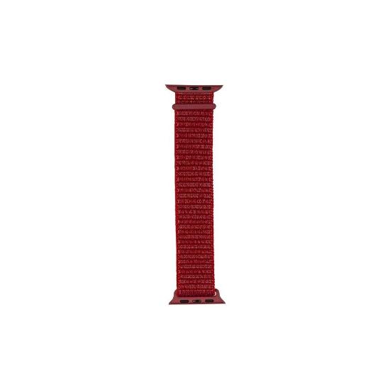 Zamjenski remen BELINE Nylon za Apple Watch 42/44/45/49mm, crveni