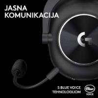 Slušalice LOGITECH G PRO X 2 Lightspeed, 7.1, bežične, crne