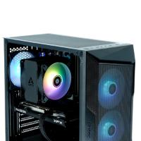 Računalo EPOCH Sirius / Ryzen 5 5600X, 16GB DDR4, 1TB SSD NVMe, AMD Radeon RX 6600 8GB, WiFi, Windows 11, crno