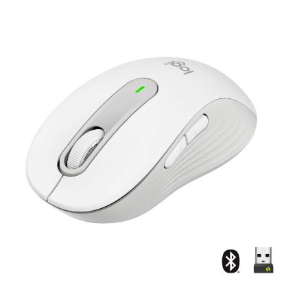 Miška LOGITECH M650, bežični, optički, 4000dpi, USB, BT, beli
