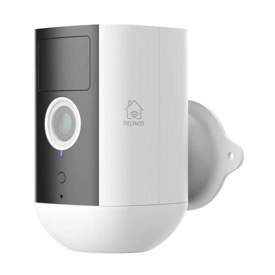 Mrežna nadzorna kamera DELTACO SH-IPC09, WiFi, baterijska, vanjska, IP54, 2MP, bijela