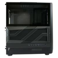Ohišje LC POWER 900B Lumaxx Gloom ARGB, MIDI, ATX, črno, 7 ventilatora, bez napajalnika