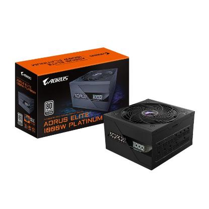 Napajlnik 1000W, GIGABYTE Aorus Elite P1000W, 120 vent, 80+ Platinum, modularno