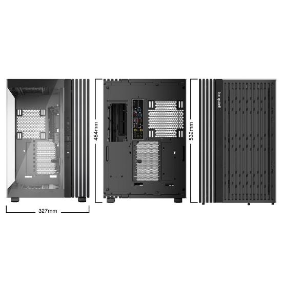 Ohišje BE QUIET Light Base 900 DX, E-ATX, črno, bez napajalnika