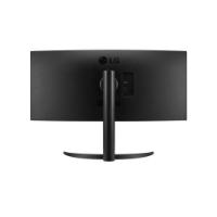 Gaming monitor 34" LG 34WP65CP-B.AEU, UWQHD, VA, 160Hz, 1ms, 300cd/m2, FreeSync, ukrivljen, zvočnici, črni