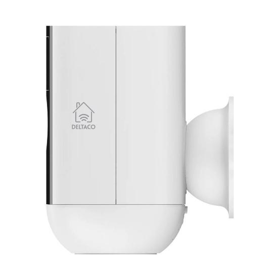 Mrežna nadzorna kamera DELTACO SH-IPC09, WiFi, baterijska, vanjska, IP54, 2MP, bijela
