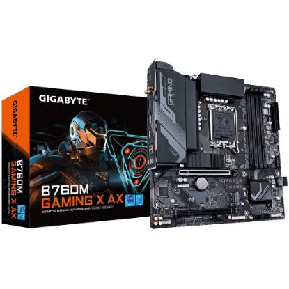 Matična plošća GIGABYTE B760M Gaming X AX, Intel B760, DDR5, mATX, s. 1700