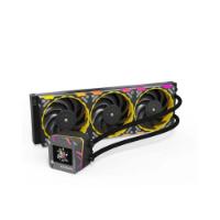 Vodno hlajenje YESTON Zeus-XT 360, za Intel i AMD, crno