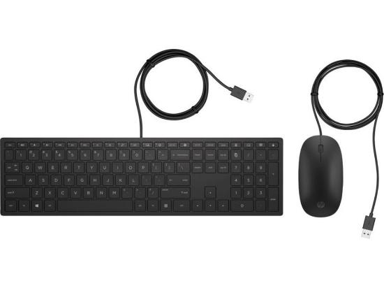 Tipkovnica + miška HP Pavilion 400, USB, črna