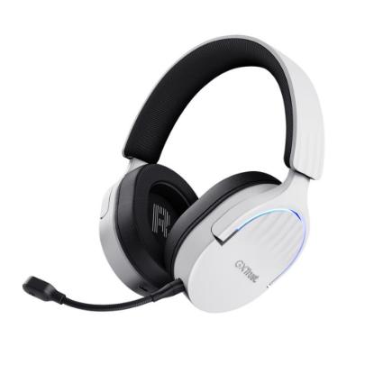 Slušalice TRUST GXT 491W Fayzo Wireless, 7.1, RGB, BT, bežične, bijele