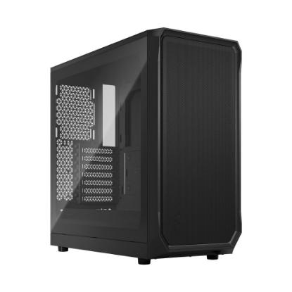 Ohišje FRACTAL DESIGN Focus 2 TG, ATX, črno, bez napajalnika