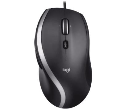 Miška LOGITECH M500s, optički, črni, USB
