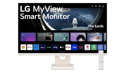 Monitor 27" LG 27SR50F-W, FHD, IPS, 60Hz, 5ms, 250cd/m2, zvočnici, beli