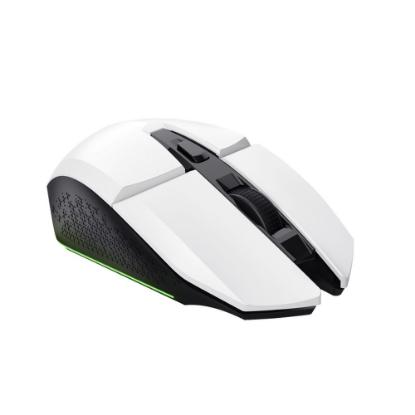 Miška TRUST GXT 110W Felox, RGB, optički, bežični, 4800dpi, beli