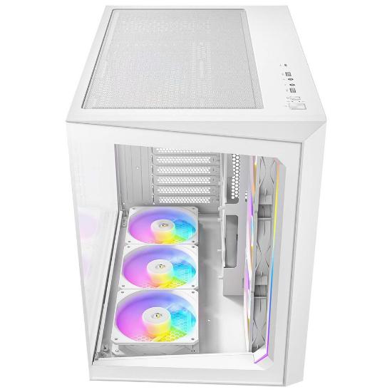 Ohišje ANTEC C5 ARGB, MIDI, ATX, window, belo, bez napajalnika