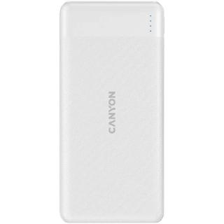 Mobilni USB punjač CANYON PB-1009, 10000 mAh, PD, QC3.0, bijeli
