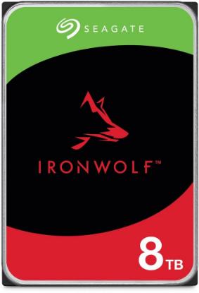 Trdi disk 8TB SEAGATE Desktop Iron Wolf Guardian NAS ST8000VN002, HDD, SATA3, 256MB cache, 5400 okr./min, 3.5", za NAS