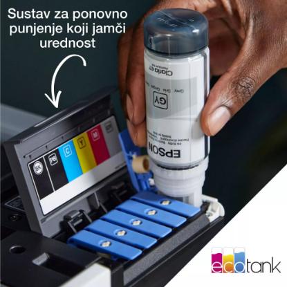 Multifunkcijski Tiskalnik EPSON Ecotank L8160 Tiskalnik/scanner/copy, 5760 x 1440, WiFi, USB