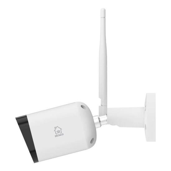 Mrežna nadzorna kamera DELTACO SH-IPC07, 2MP, noćno snimanje, vanjska, IP65, bijela