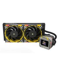 Vodno hlajenje YESTON Zeus-XT 240, za Intel i AMD, crno