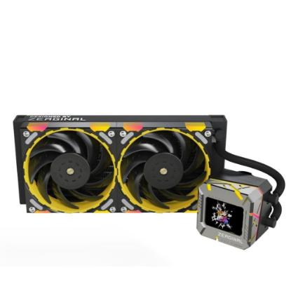 Vodno hlajenje YESTON Zeus-XT 240, za Intel i AMD, crno