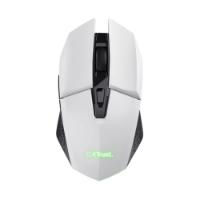 Miška TRUST GXT 110W Felox, RGB, optički, bežični, 4800dpi, beli
