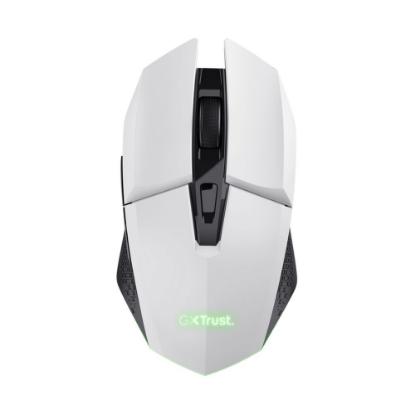 Miška TRUST GXT 110W Felox, RGB, optički, bežični, 4800dpi, beli