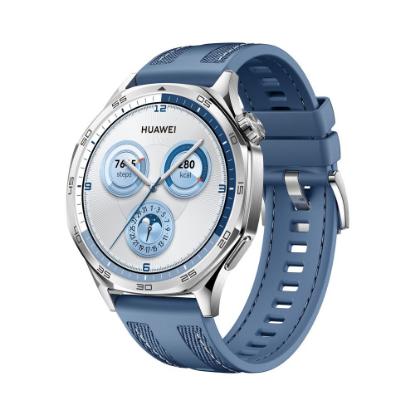 Pametni sat HUAWEI Watch GT 5 Vili-B19W, 46mm, multisport, plavi + slušalice Huawei Freebuds SE2