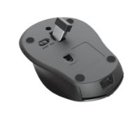 Miška TRUST Zaya Rechargeable, optički, 1600dpi, bežični, sivi