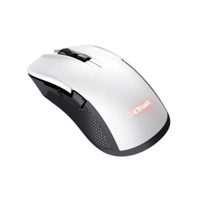 Miška TRUST GXT 923W Ybar Wireless, RGB, optički, bežični, 7200dpi, beli