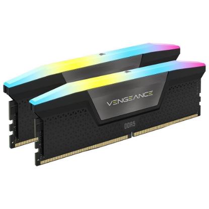 RAM pomnilnik PC5-44800, 32GB, CORSAIR CMH32GX5M2B5600Z40 Vengeance RGB, DDR5 5600MHz, kit 2x16GB