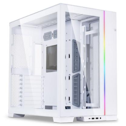 RABLJENI - Kućište LIAN LI 011 Dynamic EVO, MIDI, ATX, window, bijelo, bez napajanja