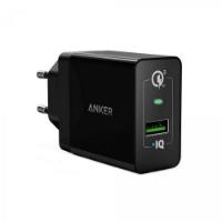 Kućni punjač ANKER PowerPort+ A2013L11, QC 3.0 18W, USB, crni