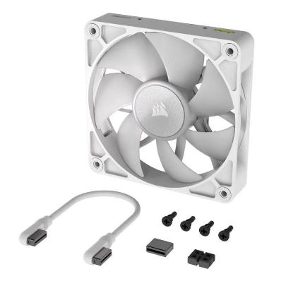 Ventilator CORSAIR iCUE LINK RX120 RGB, PWM, 120mm, 2100 okr/min, beli