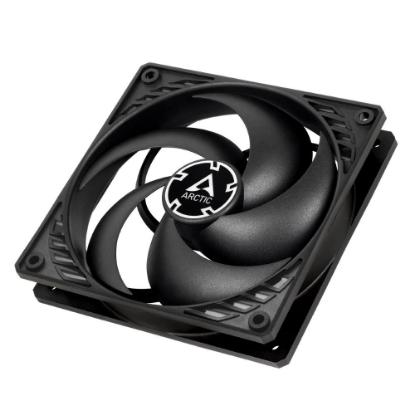 Ventilator ARCTIC P12 PWM PST, 120mm, 1800 okr/min, black/black