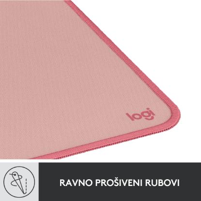 Podloga za miško, LOGITECH Desk Mat Studio, soft, roza
