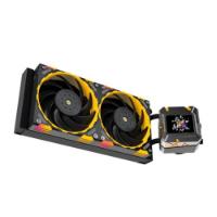 Vodno hlajenje YESTON Zeus-XT 240, za Intel i AMD, crno