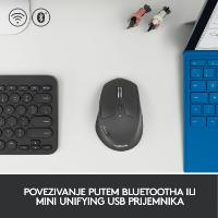 Miška LOGITECH M720 Triathlon, bežični, Unifying receiver USB