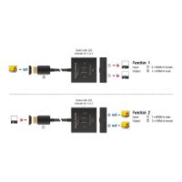 Razdjelnik DELOCK, HDMI 2-1 switch, dvosmjerni, 8K 60Hz