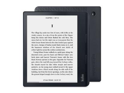 E-Book Reader KOBO Sage, 8" touch, 32GB, WiFi, crni