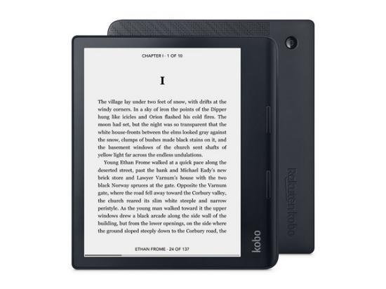 E-Book Reader KOBO Sage, 8" touch, 32GB, WiFi, crni