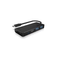 USB HUB ICY BOX IB-HUB1423CR-C3, USB-C na 2x USB-A 3.0, USB-C, SD/microSD