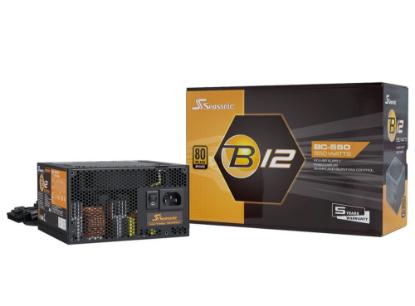 Napajlnik 550W SEASONIC B12 BC-550, ATX, 120mm vent., 80+ Bronze