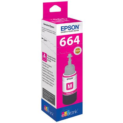 Tinta EPSON T6643, C13T66434A, magenta, za L65x/60x/55x/55x/48x/45x/38x/36x/35x/31x/30xx/22x/21x/14xx/13xx/12x/11x, 70ml