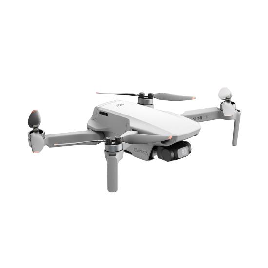 Dron DJI Mini 4K, 4K kamera, 3-axis gimbal, vrijeme leta do 31min, upravljanje daljinskim upravljačem, sivi